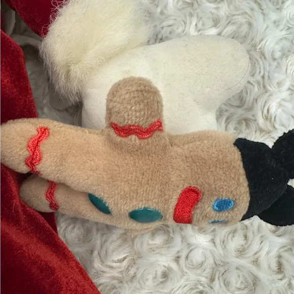 Walt Disney World Minnie Mouse Mrs. Clause Plush Gingerbread Christmas Toy GUC - Picture 7 of 15